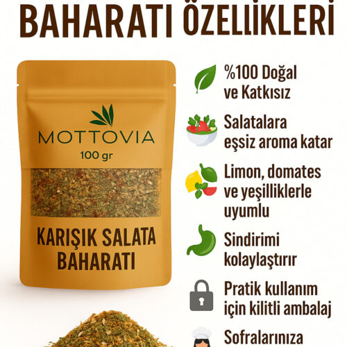 Katkısız ve Taze Baharat Karışımı